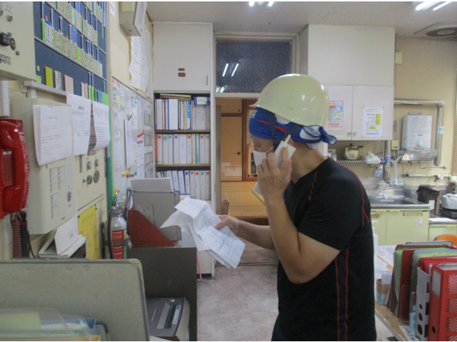 消防署へ通報します