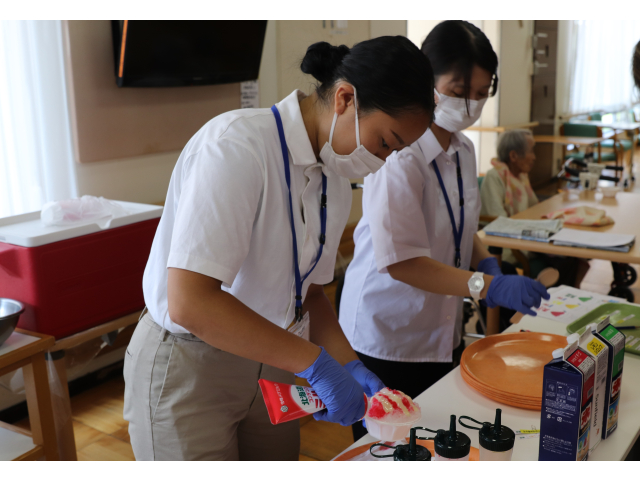 学生さん2人も頑張ってくれました🙏