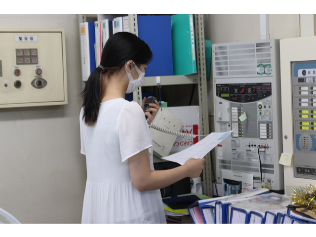 正午の時報に合わせて訓練放送🔊