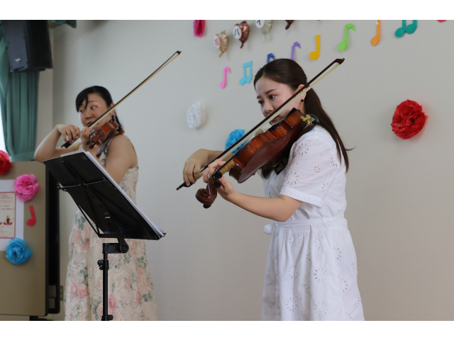 名残惜しいですが、最後の演奏です🎻