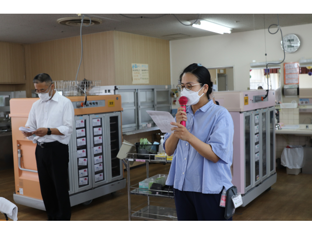 生活相談員の進行で始まりです🎉