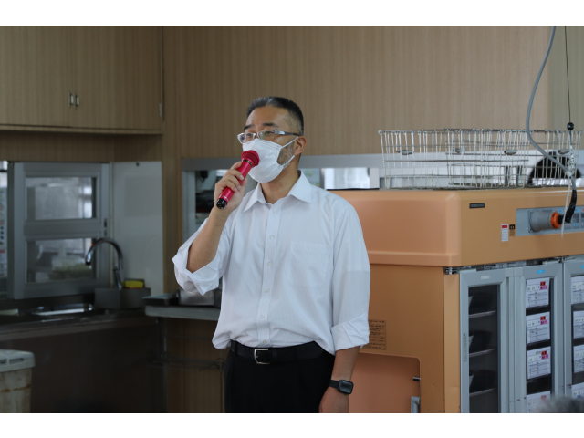 苑長から誕生月の方へお祝いの言葉🗣️