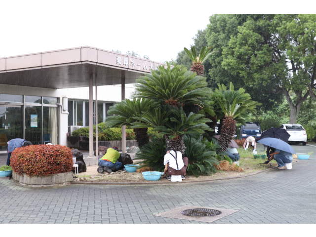 黙々と作業されています😮