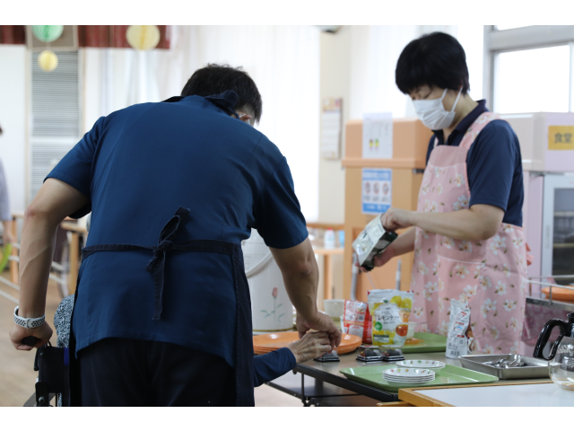 飲み物は栄養士が作成します☕