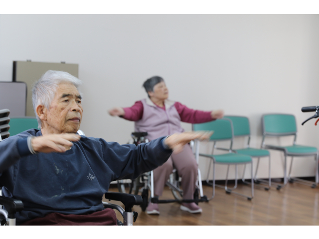 しっかり手を広げて👐