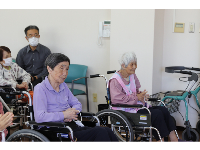 皆さん聞き入っています👂