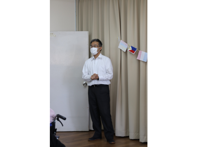 苑長より開会のお言葉🗣️