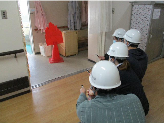 初期消火開始🧯