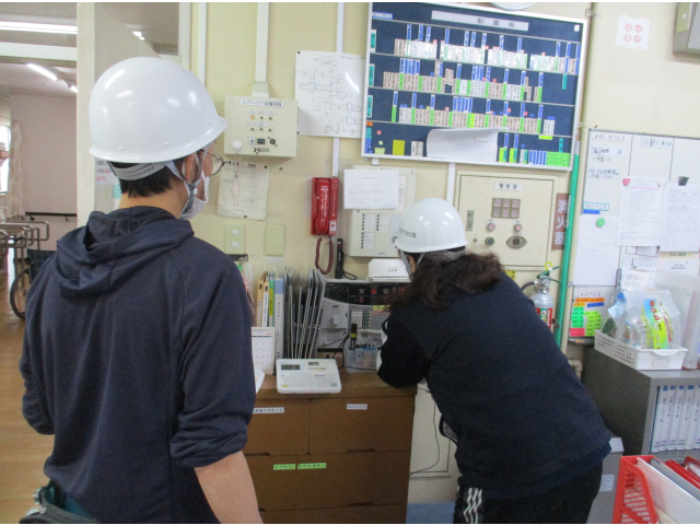 火災発生のため避難開始の非常放送📢