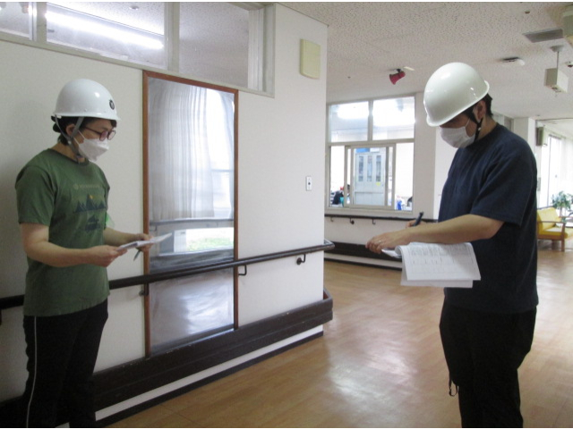 避難完了の報告🗣️