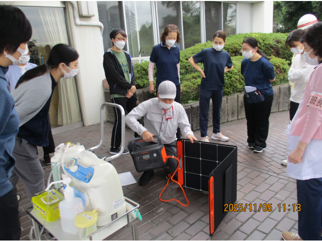 ソーラパネルでも使用できます☀