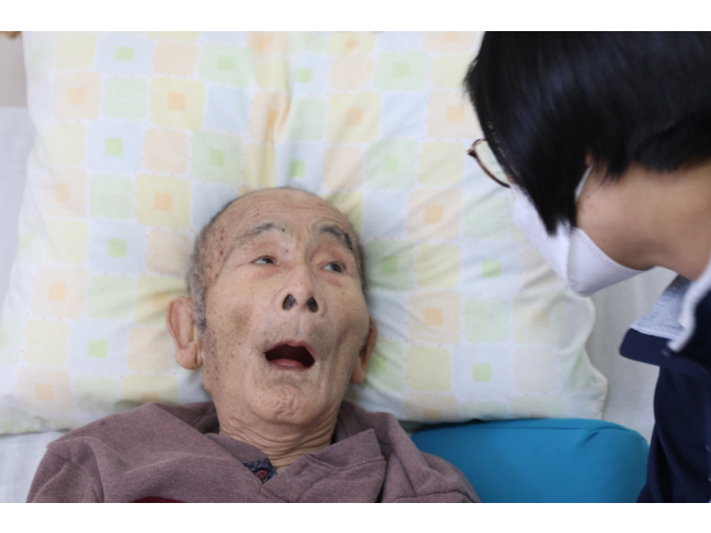 お久しぶりに目をパッチリ開けてくれました👀