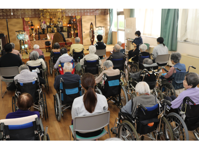 皆さん聞き入っています👂