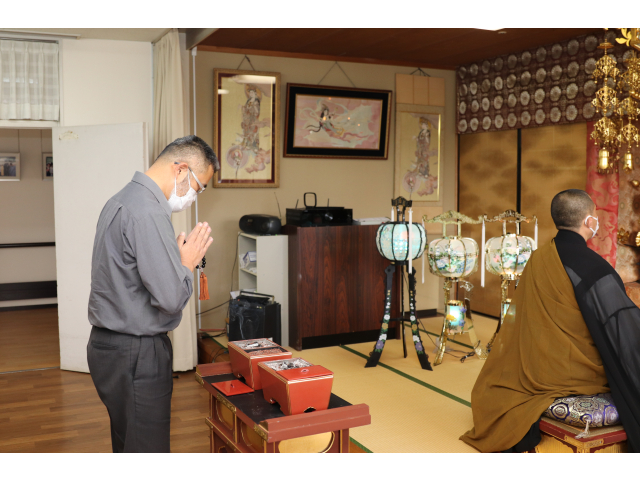 苑長からお焼香🤌💨