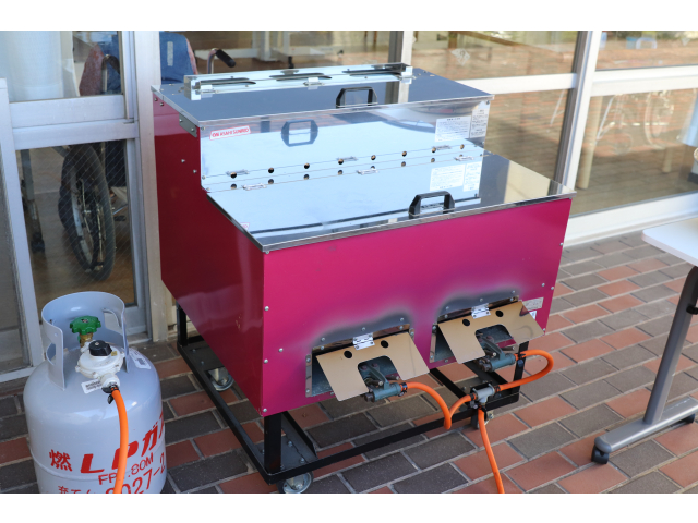 大府苑の石焼き芋機🤭