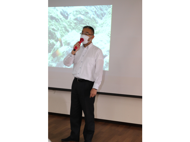 苑長より開会お言葉🗣️