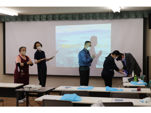 しっかり洗えたか「ドキドキ」😥