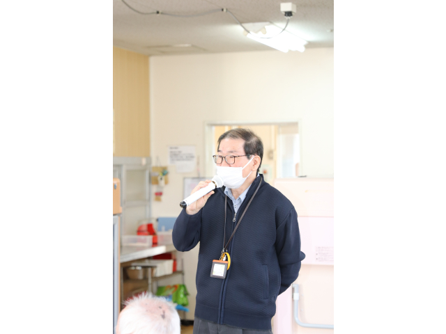 今月は次長からもお祝いの言葉をいただきました🗣️