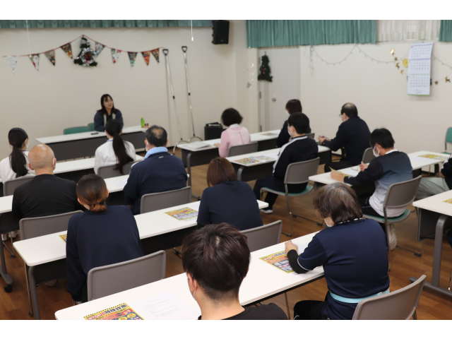 皆さん聞き入っていました👂