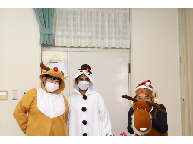 介護員さんも気合十分💪🏻