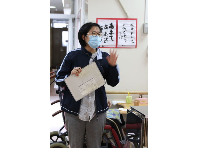 おなじみの生活相談員が進行します🤭