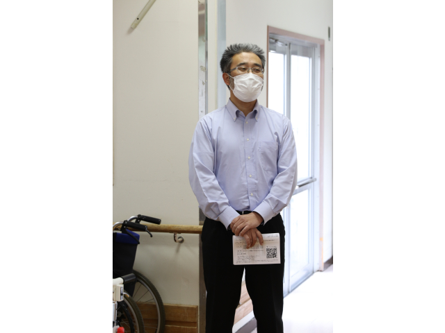 今年最初の苑長からのお祝いのお言葉🗣️