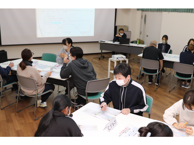 皆さん聞き入っています👂