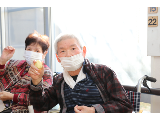 よし❗投げてやるぞい❗