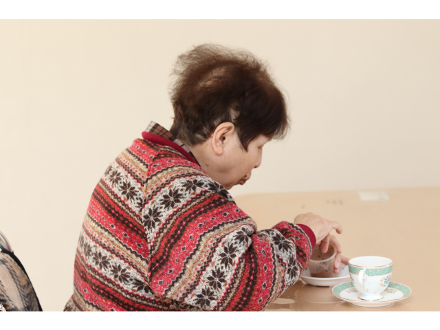 こちらはプリンに夢中🥰