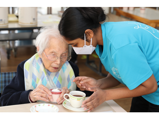 飲み物熱いから気を付けてね😅