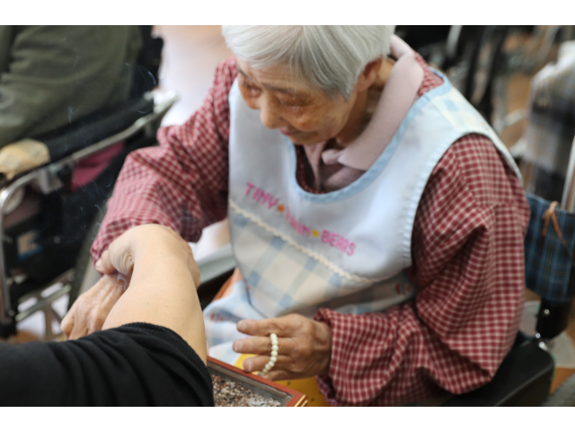 少しお手伝いしてもらいました🤭