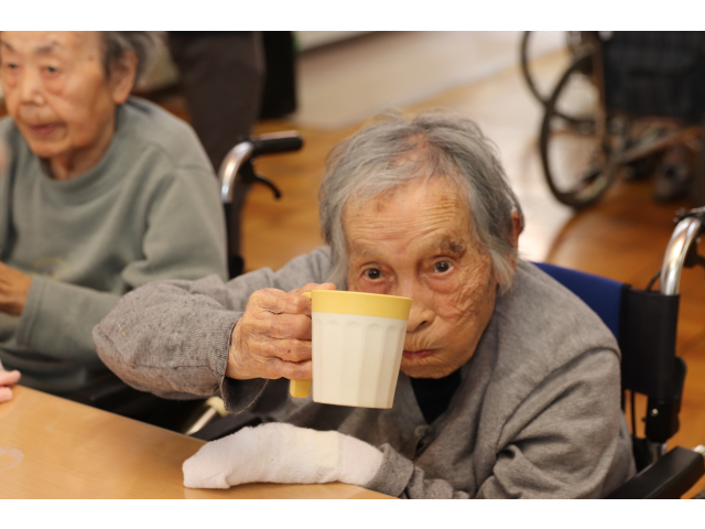 あんたも飲むかい❓