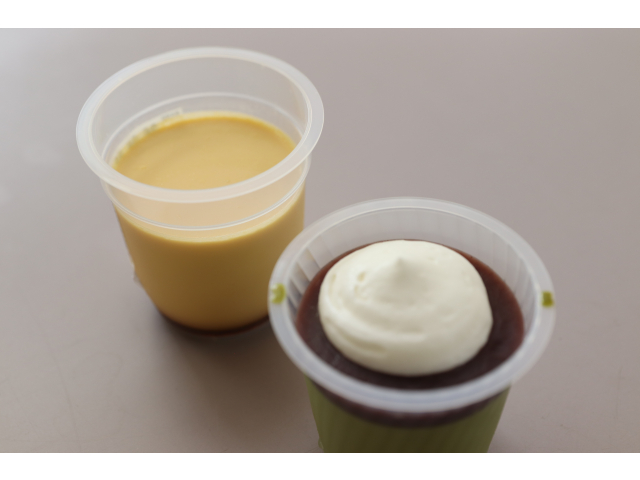 今回はたまごプリンが人気でした🤭