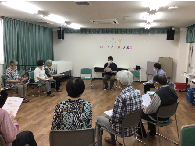 皆さん聞き入っています👂