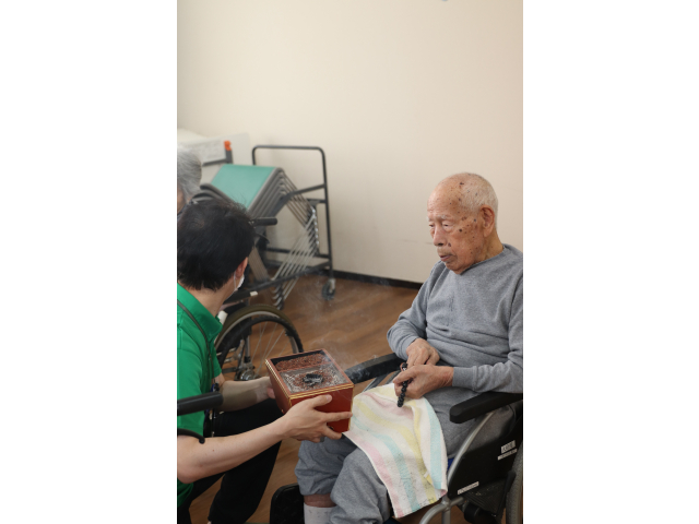 職員が順番に廻ります🤗