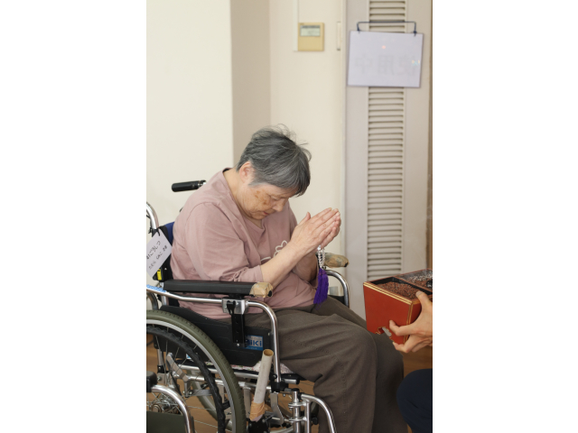 最後はしっかり手を合わせていました🙏
