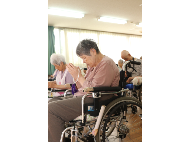 熱心に手を合わせていました🙏