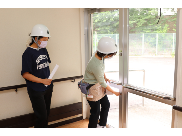 かぎを開け現場へ😯