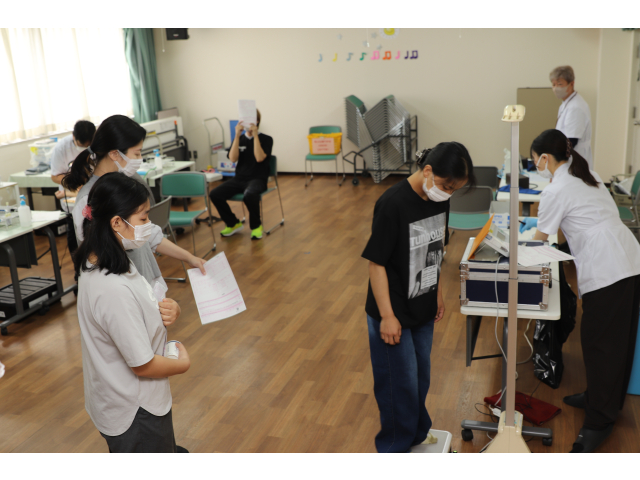 身長・体重測って⚖️