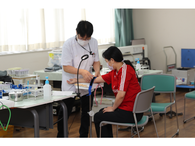 採血しました💉