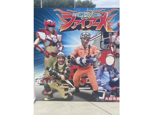 なり切り「消防隊」🧑🏻‍🚒🧯