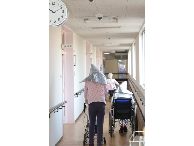 皆さん続々と避難中～🏃🏻