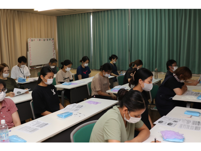 皆さん真剣に聞き入っています👂
