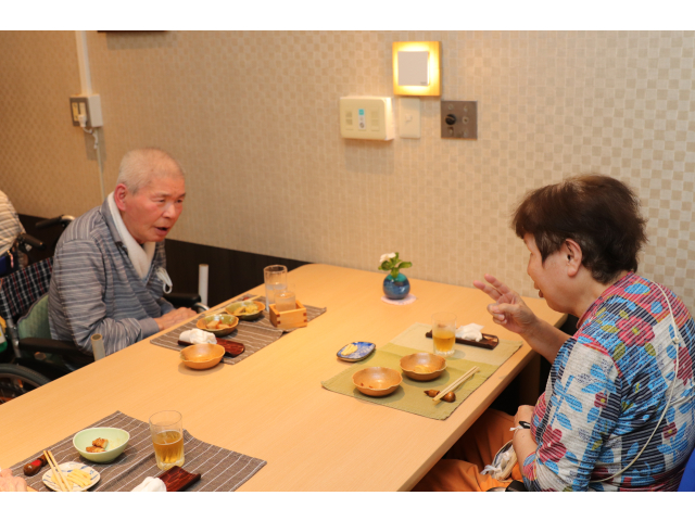 話に花が咲いてます🗣️