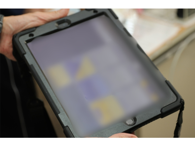 タブレットでも状態把握できます🙆