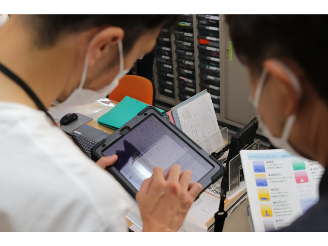 タブレットでも操作可能です📱