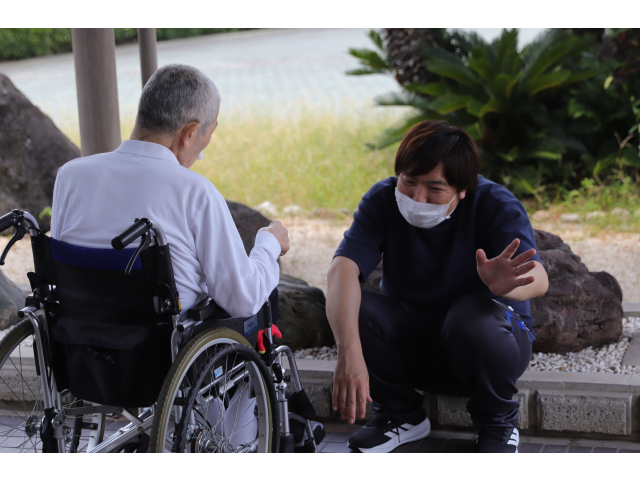 介護主査も笑みがこぼれます😆