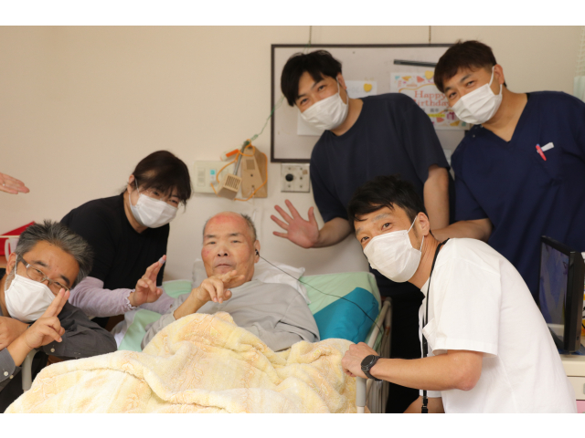 職員と一緒に📸