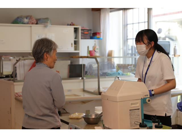 学生も嬉しそうに話してました🤗