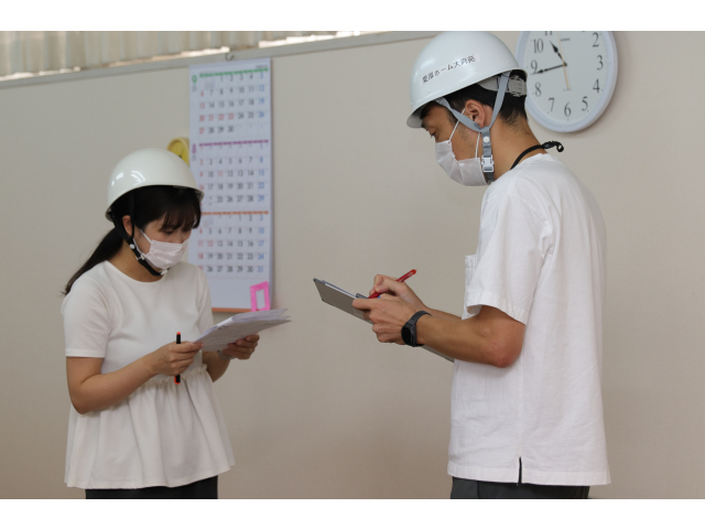 隊長へ避難完了の報告🗣️